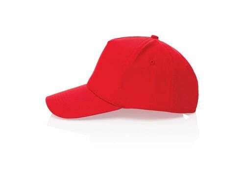 Impact 5 panel 190gr Recycled cotton cap with AWARE™ tracer,