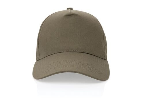 Impact 5 panel 190gr Recycled cotton cap with AWARE™ tracer,