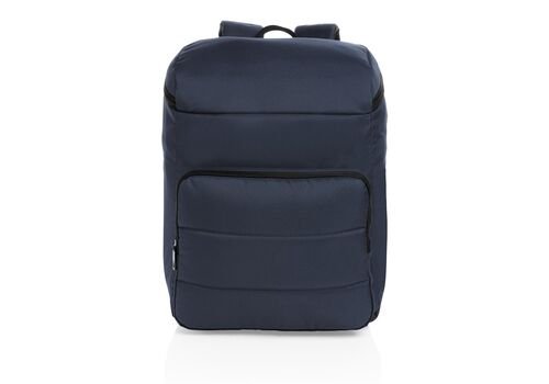Impact AWARE™ RPET cooler backpack, black, navy