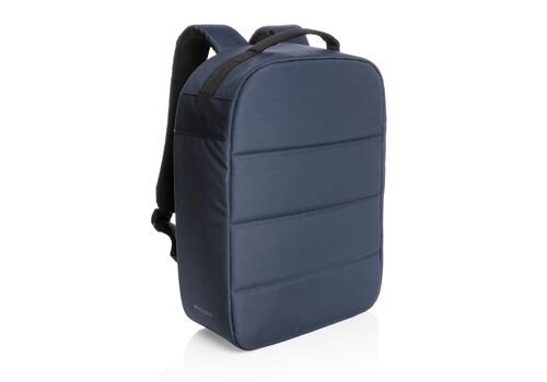 Impact AWARE™ RPET anti-theft 15,6"laptop backpack, navy