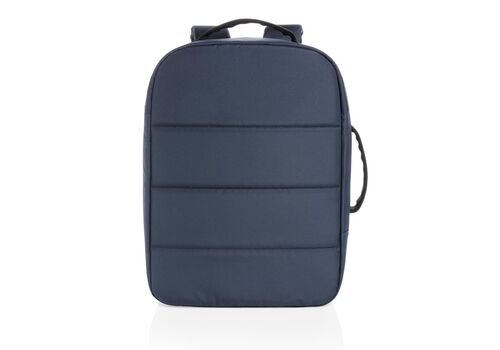 Impact AWARE™ RPET anti-theft 15,6"laptop backpack, navy