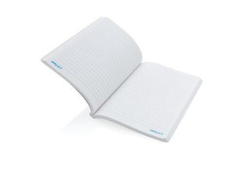 Impact softcover stone paper notebook A5, grey