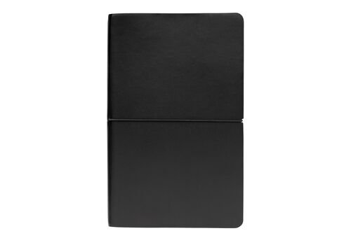 Modern deluxe softcover A5 notebook, black