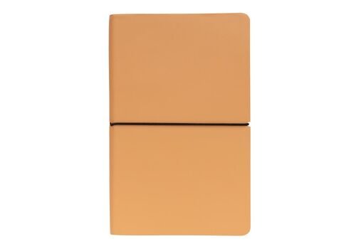 Modern deluxe softcover A5 notebook, brown
