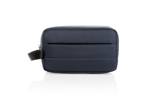 Impact AWARE™ RPET toiletry bag, navy