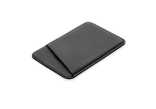 Magnetic phone card holder, black