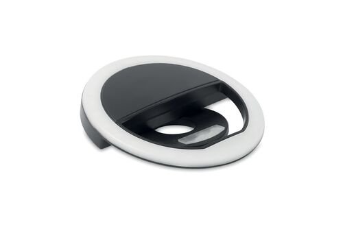 Portable selfie ring light