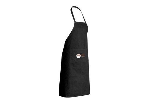 Impact AWARE™ Recycled cotton apron 180gr, black