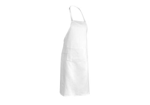 Impact AWARE™ Recycled cotton apron 180gr, white