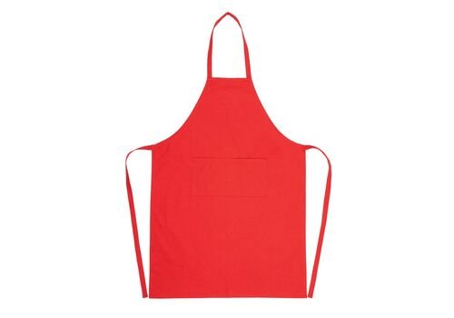 Impact AWARE™ Recycled cotton apron 180gr, red
