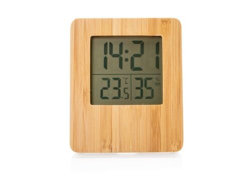 Bamboo weather station, brown