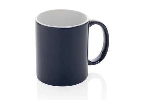 Ceramic classic mug, navy