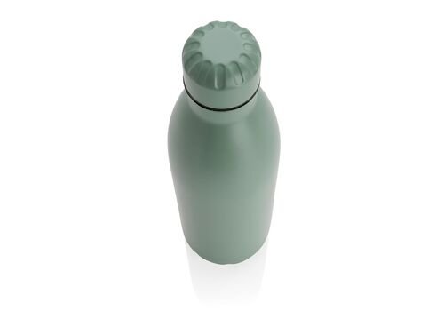 Solid color vacuum stainless steel bottle 750ml, green