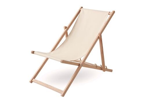 Beach chair in wood