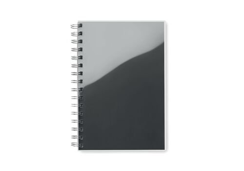 A5 RPET notebook recycled lined