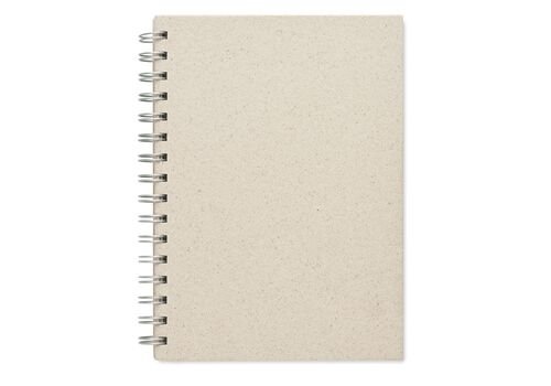 A5 ring notebook grass paper