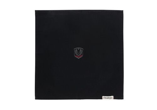 Ukiyo Aware™ 180gr rcotton table napkins 4pcs set, black