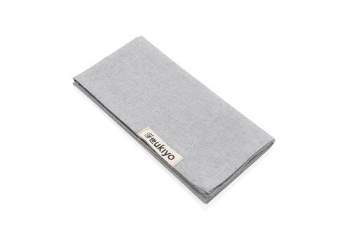 Ukiyo Aware™ 180gr rcotton table napkins 4pcs set, grey