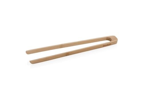 Ukiyo bamboo serving tongs, brown