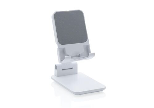Phone and tablet stand, white