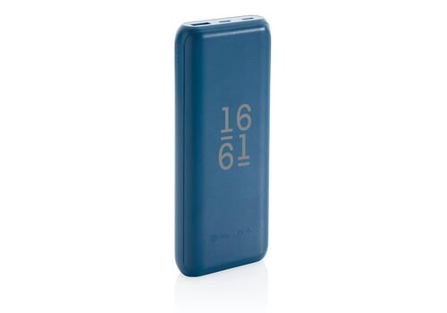 Urban Vitamin Pasadena 20.000 mAh 18W PD powerbank, blue