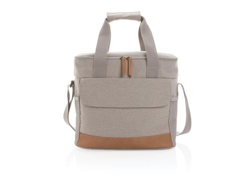 Impact AWARE™ 16 oz. rcanvas cooler bag, grey