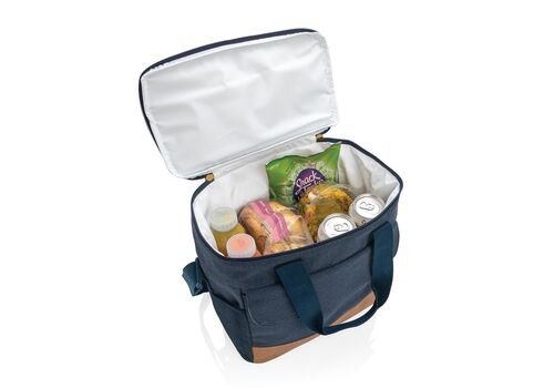 Impact AWARE™ 16 oz. rcanvas cooler bag, blue