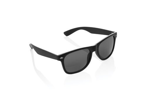GRS recycled plastic sunglasses, black