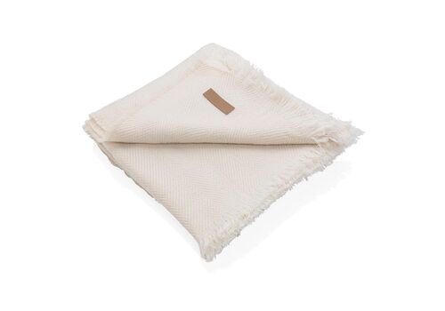 Ukiyo Aware™ Polylana® woven blanket 130x150cm, créme