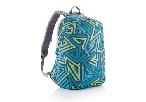Bobby Soft "Art", anti-theft backpack, blue