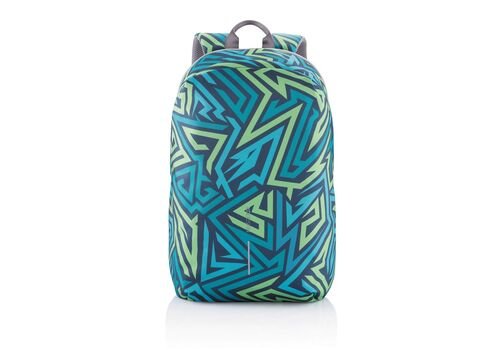 Bobby Soft "Art", anti-theft backpack, blue