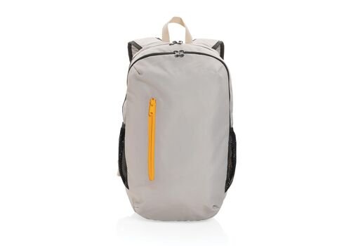 Impact AWARE™ 300D RPET casual backpack, beige