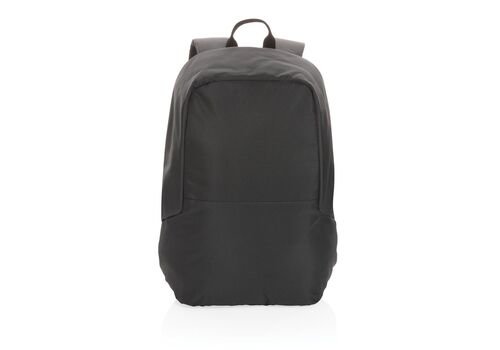 Impact AWARE™ RPET standard anti theft backpack, black