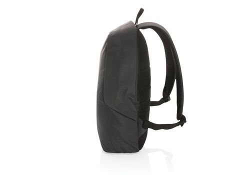 Impact AWARE™ RPET standard anti theft backpack, black