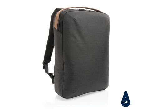 Impact AWARE™ 300D two tone deluxe 15.6" laptop backpack, bl