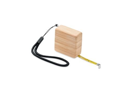 Measuring tape in bamboo 1m