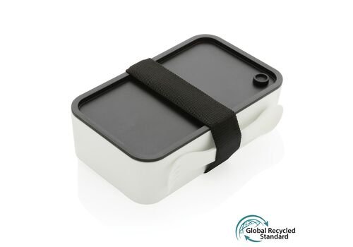 GRS RPP lunch box with spork, white