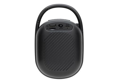 RCS recycled plastic Lightboom 5W Clip speaker, black