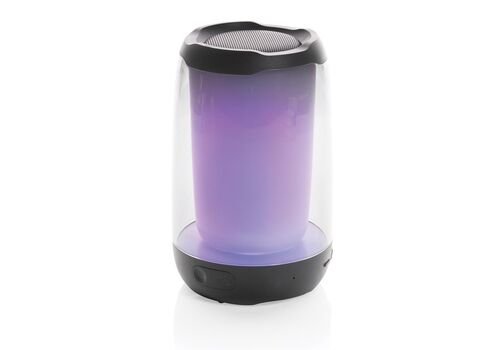 RCS recycled plastic Lightboom 5W speaker, black