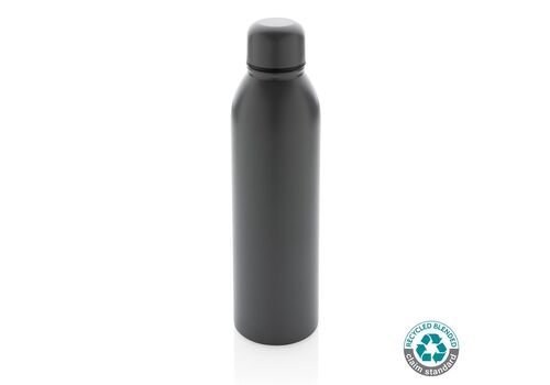 RCS Recycled stainless steel vacuum bottle, anthracite