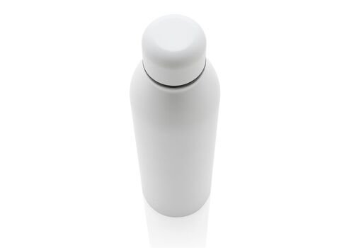 RCS Recycled stainless steel vacuum bottle, white