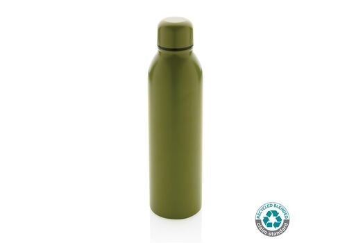 RCS Recycled stainless steel vacuum bottle, green