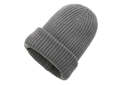 Impact AWARE™  Polylana® double knitted beanie, anthracite