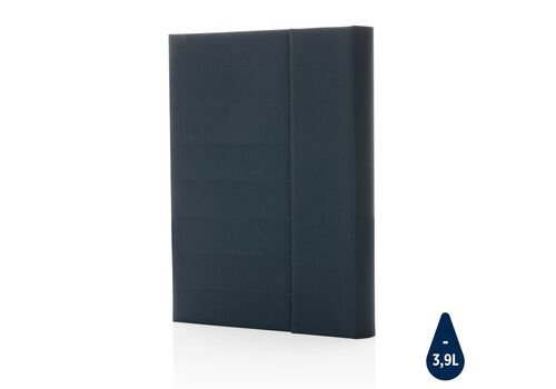 Impact Aware™ A5 notebook with magnetic closure, navy