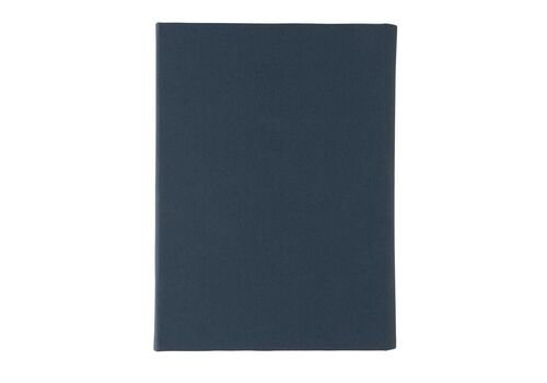Impact Aware™ A5 notebook with magnetic closure, navy