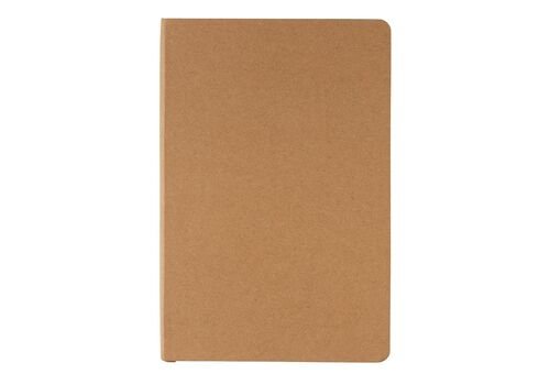 A5 FSC® hardcover notebook, brown