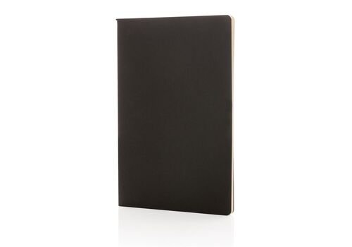 A5 FSC® standard softcover notebook, black