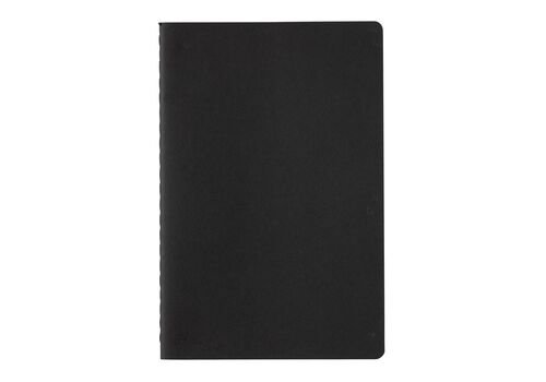 A5 FSC® standard softcover notebook, black