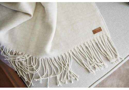 VINGA Verso blanket, off white
