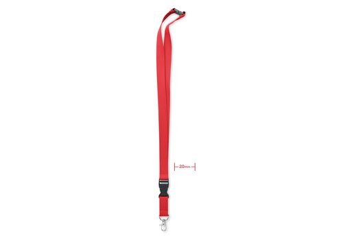 Lanyard with metal hook 20mm